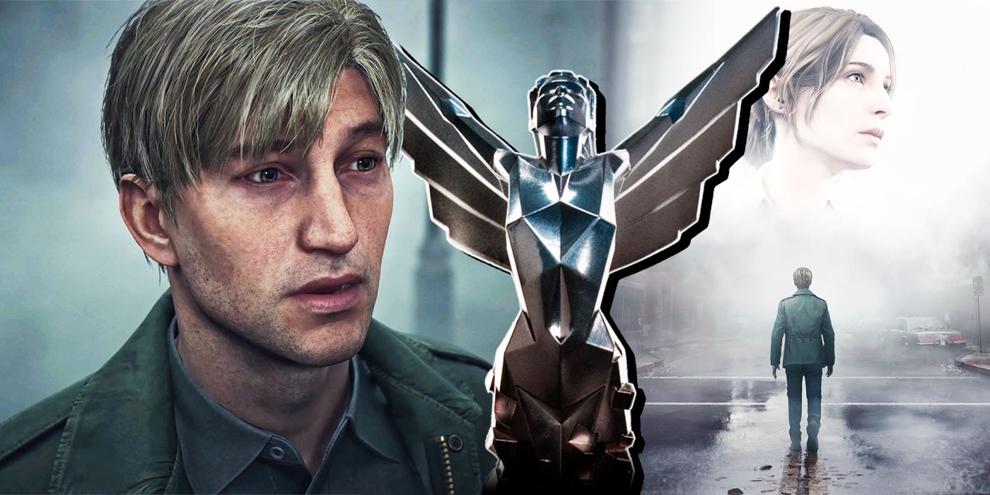 Silent Hill 2 Remake and The Game awards trophy