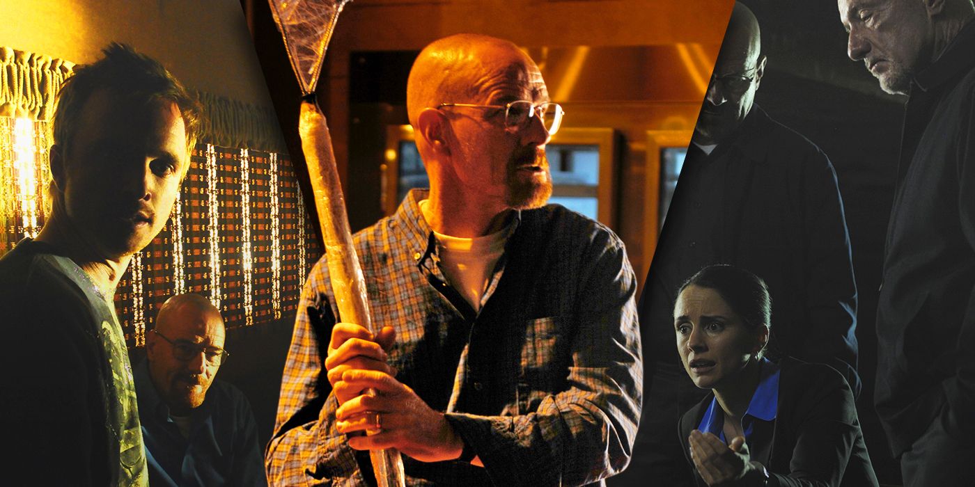 Split Image of Breaking Bad Episodes