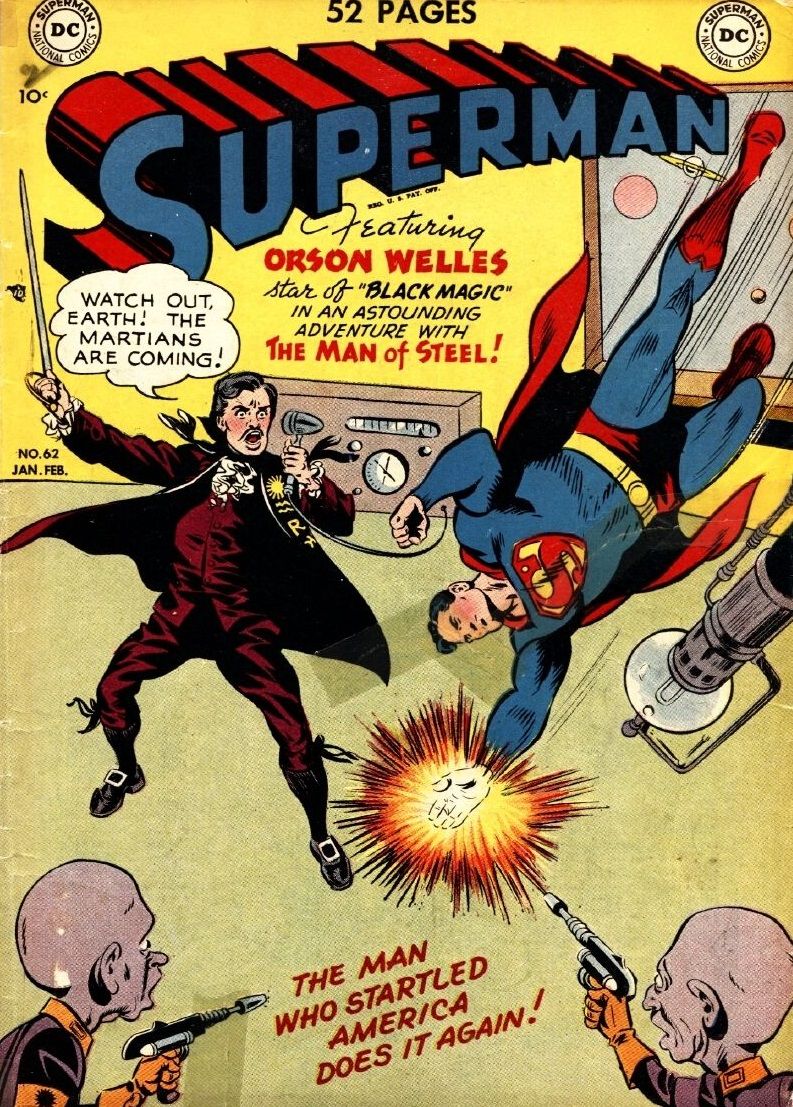 75 Years Ago, Superman Saved Orson Welles From Yet Another Martian Invasion