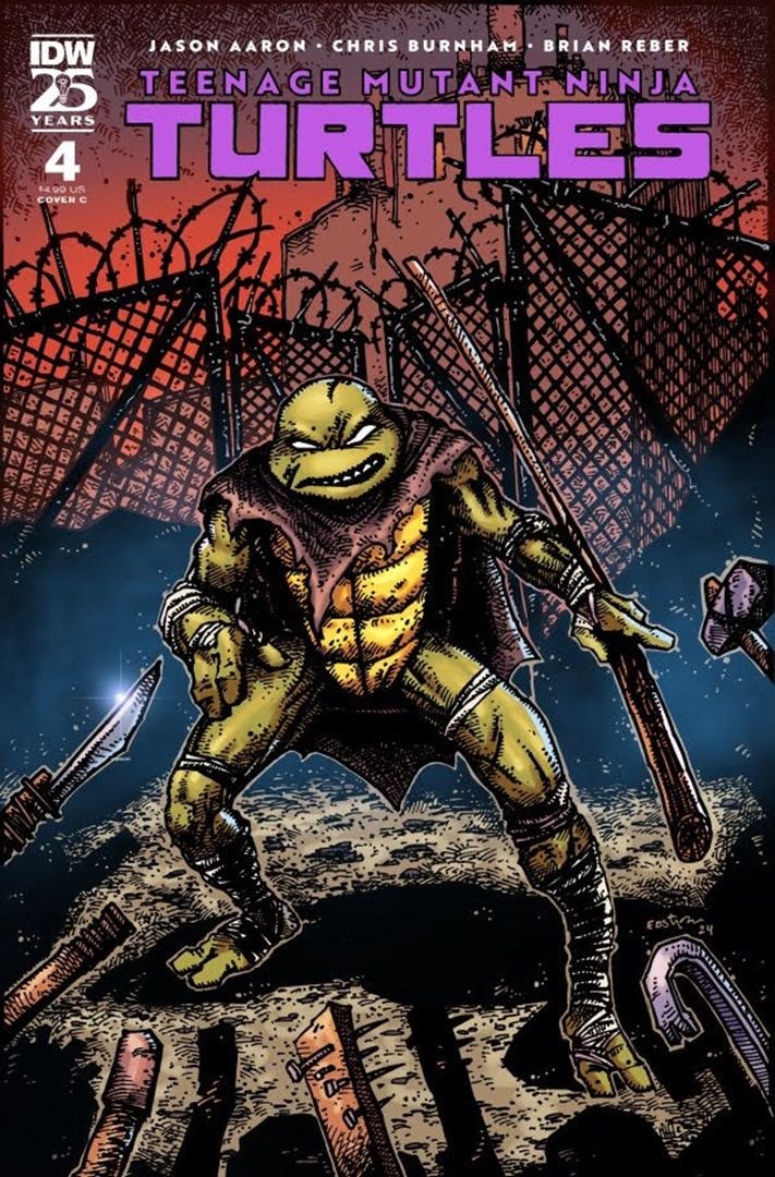 Revisión anticipada exclusiva de Teenage Mutant Ninja Turtles # 4: Las hazañas heroicas de Donatello superan su punto de ruptura