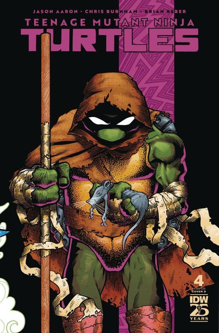 Revisión anticipada exclusiva de Teenage Mutant Ninja Turtles # 4: Las hazañas heroicas de Donatello superan su punto de ruptura