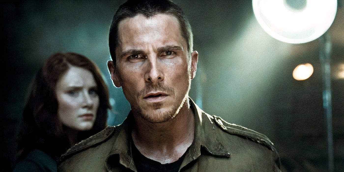 John Connor e Kate Connor ficam maravilhados com os mais novos avanços da Skynet quando descobrem que Marcus é parte máquina em Terminator Salvation.