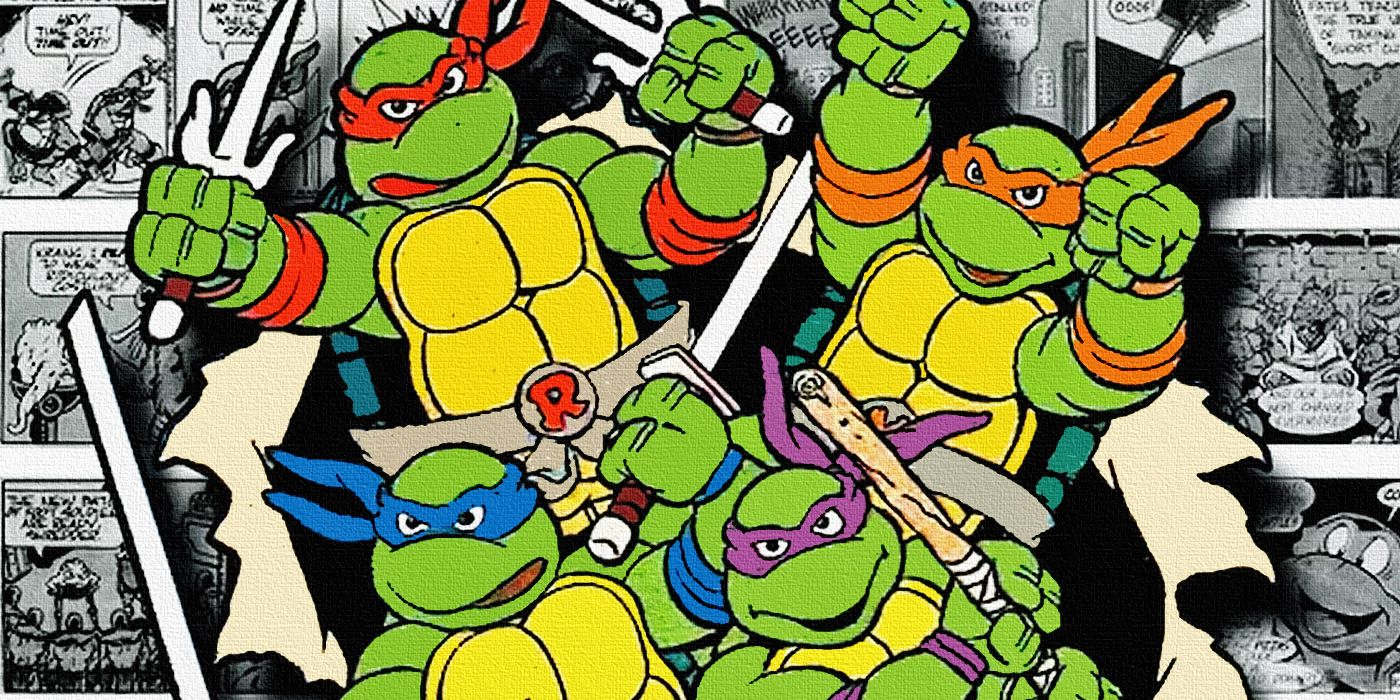 La tira cómica TMNT de los 90, explicada