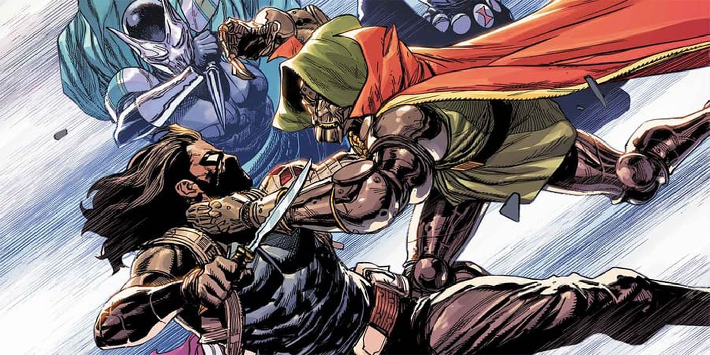 Thunderbolts lucha contra Doctor Doom antes del debut de MCU