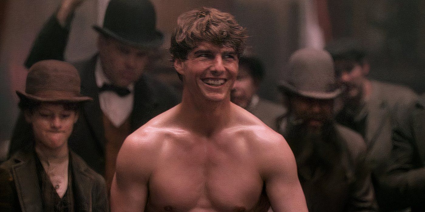 Tom Cruise shirtless in Far and Away