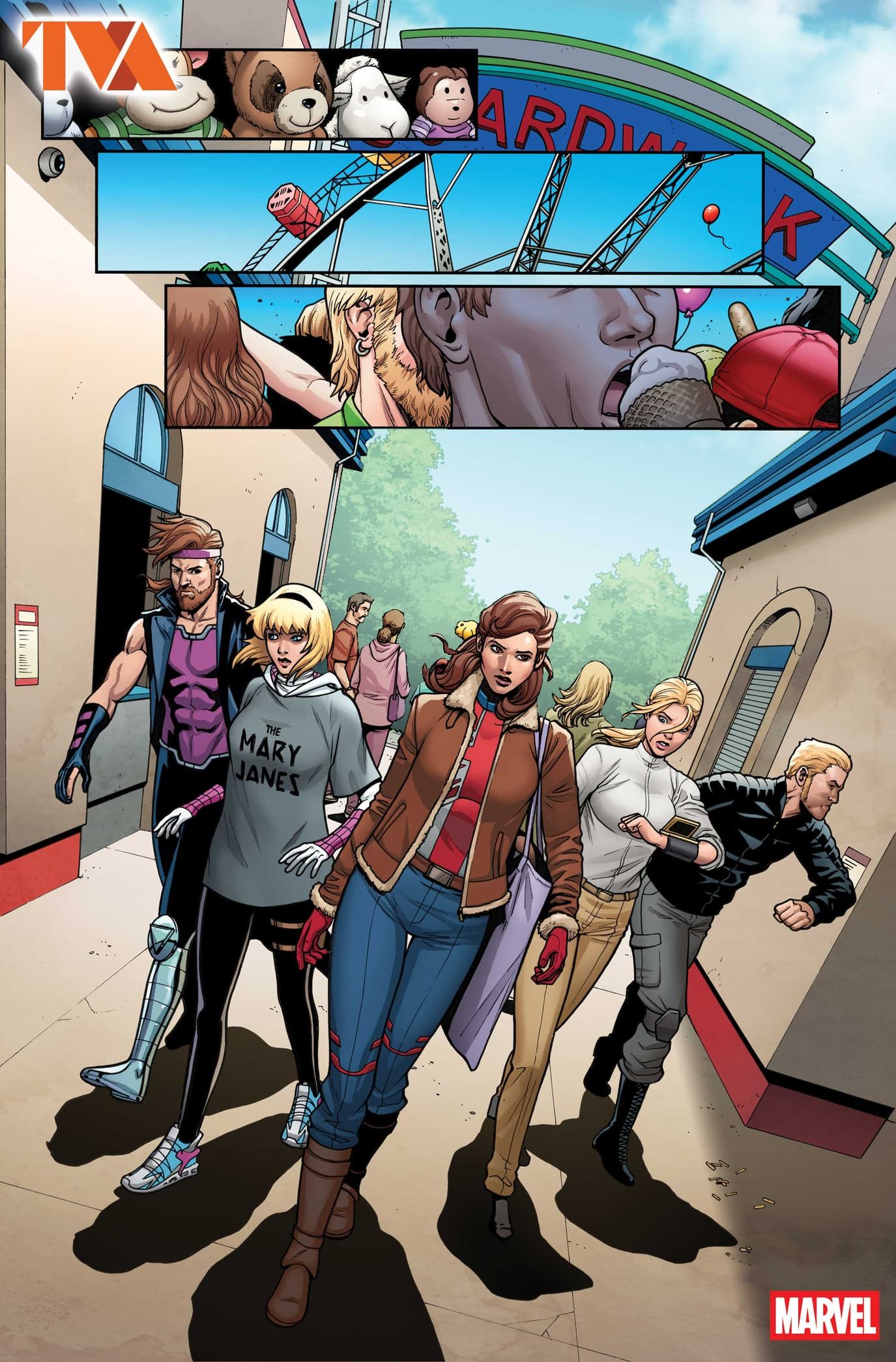 Spider-Gwen y Peggy Carter se unen en la nueva vista previa de Marvel