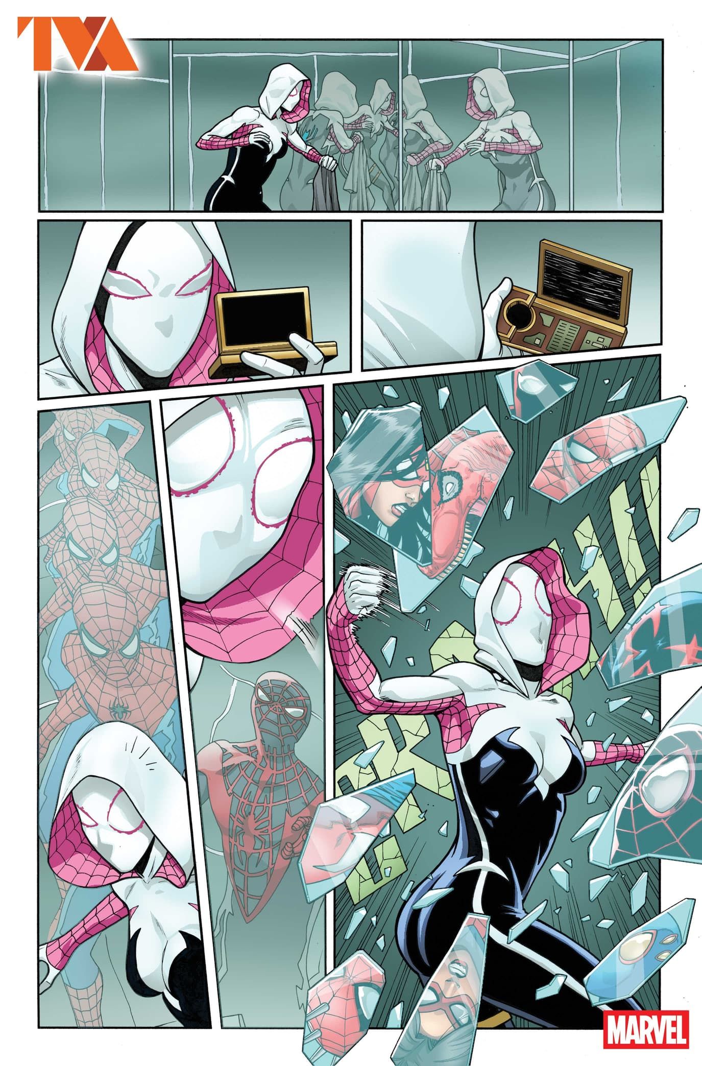 Spider-Gwen y Peggy Carter se unen en la nueva vista previa de Marvel