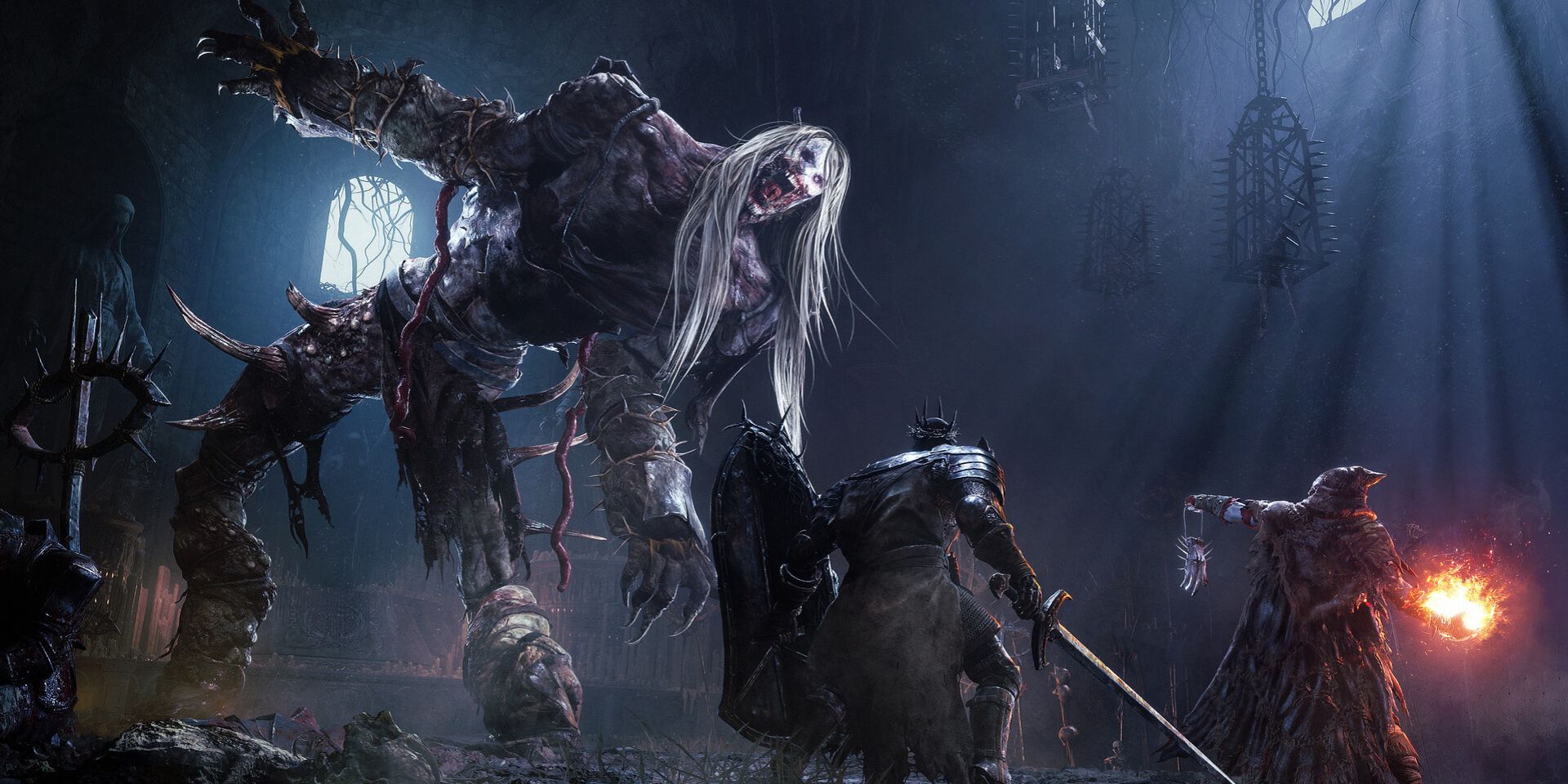 Uma imagem promocional de Lords of the Fallen.