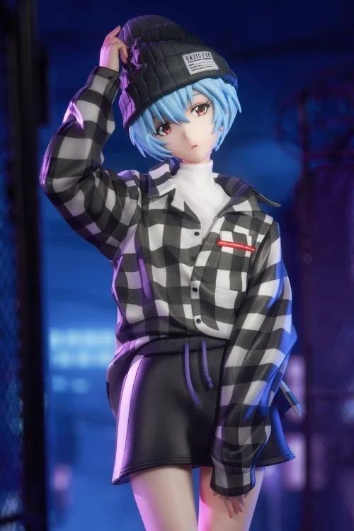 Evangelion Gives Rei Ayanami a Streetwear Makeover With Newest Collectible Reveal