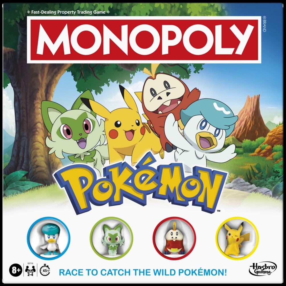 Monopoly's New Pokmon Edition Challenges Gamers to Pick Their Starter & Catch 'Em All