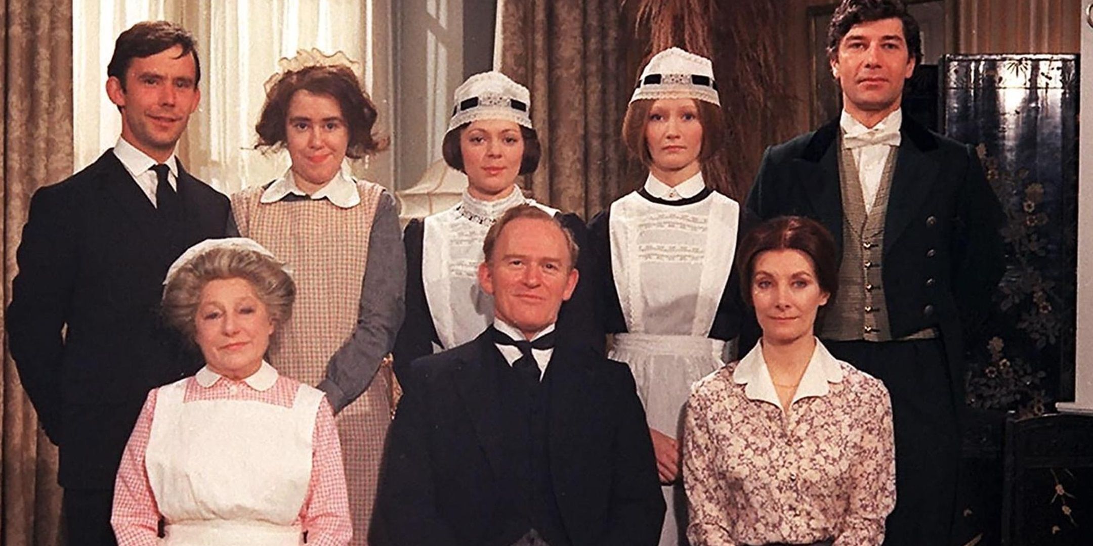 O elenco de Upstairs Downstairs