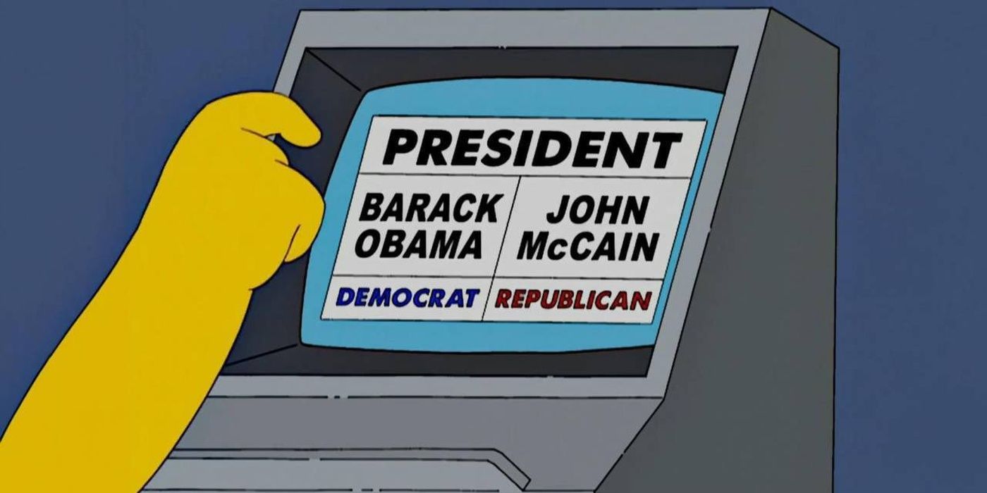 Every Political Prediction From The Simpsons That Came True (So Far)