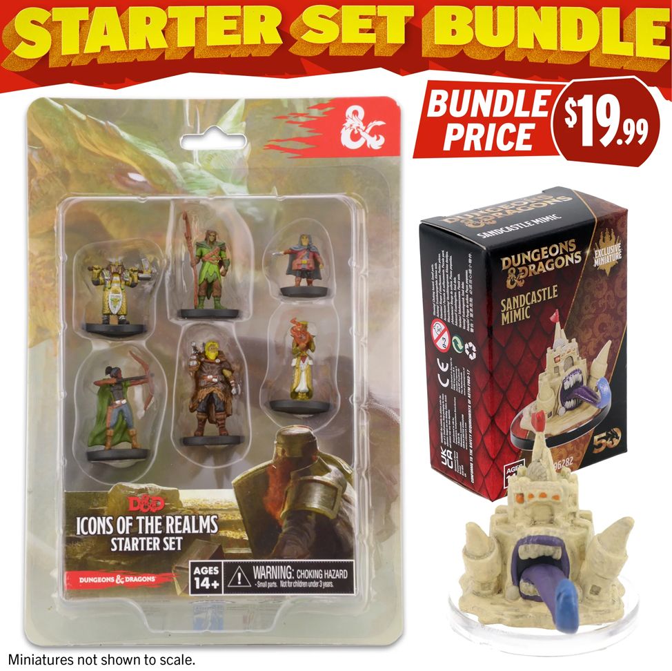 WizKids y Walmart.com se unen para hacer que las compras en miniatura de D&D sean muy sencillas