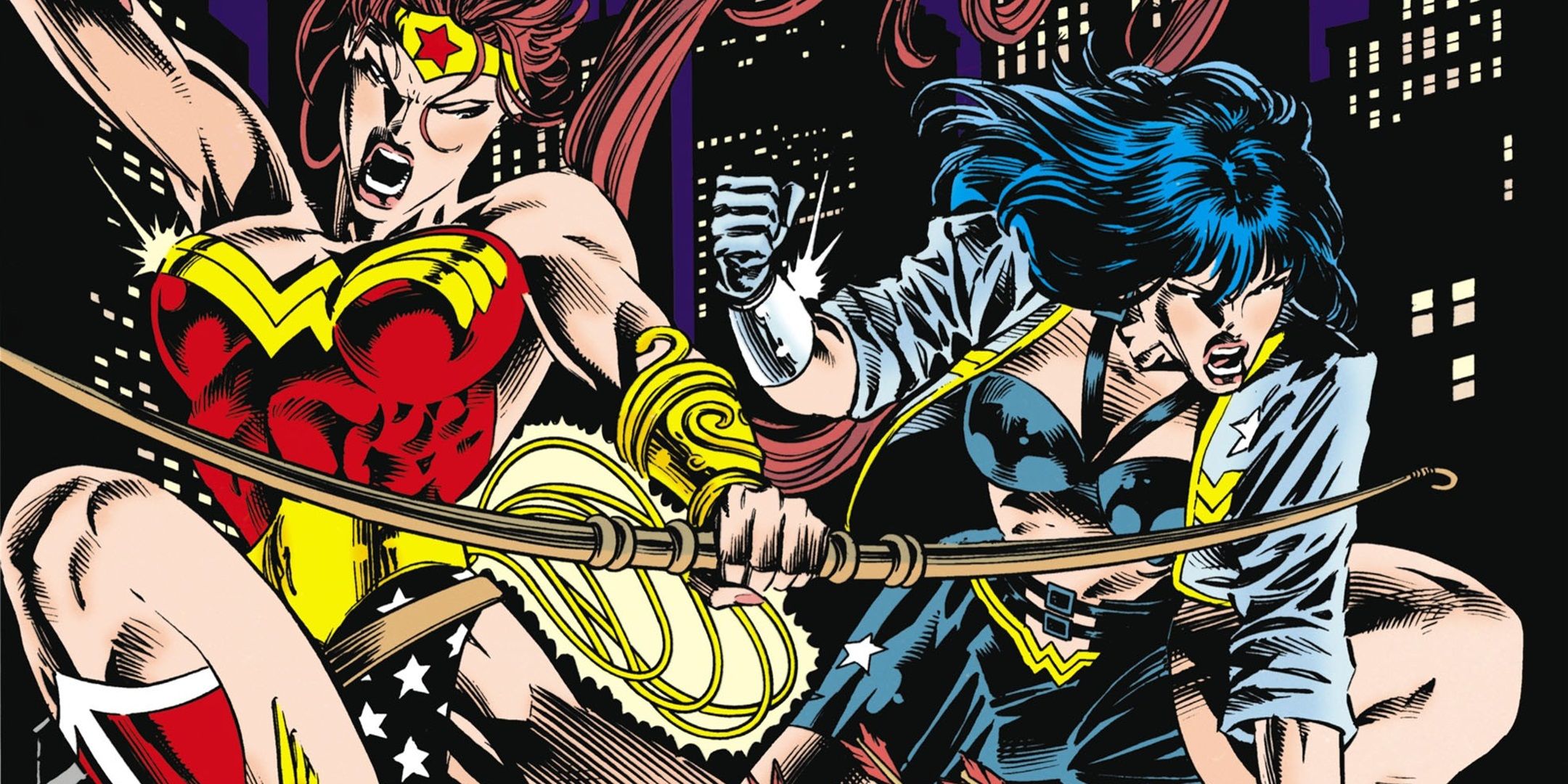 Artemis and Diana fight crime together