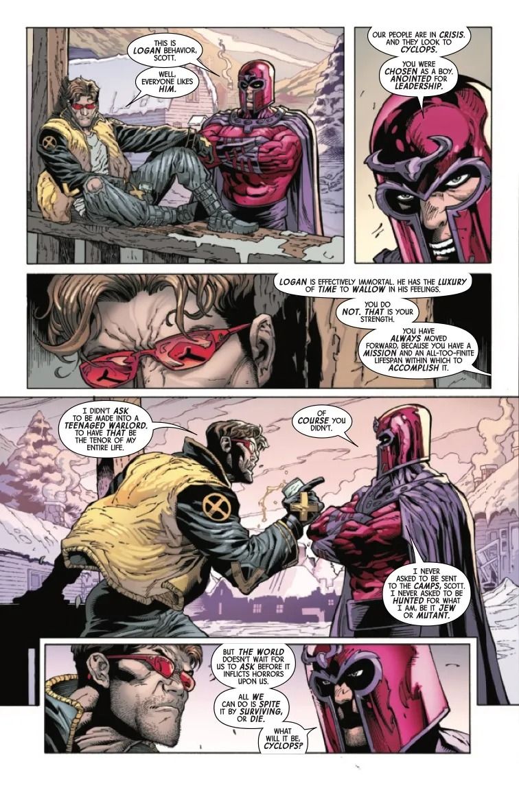 Revisión de X-Men # 7: Magneto le enseña a Cyclops una lección sobre por qué luchamos