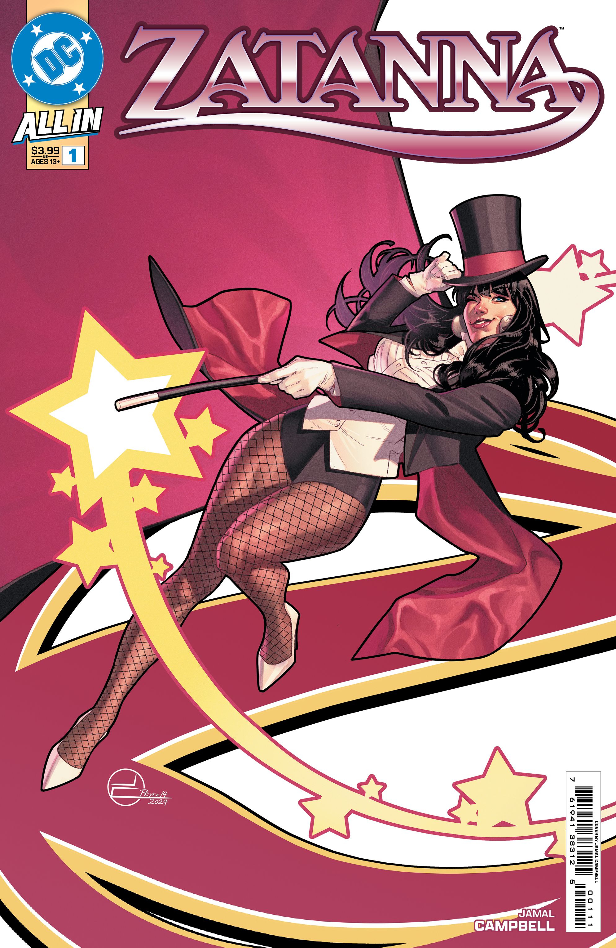 DC Goes 'All In' On Brand-New Zatanna Series