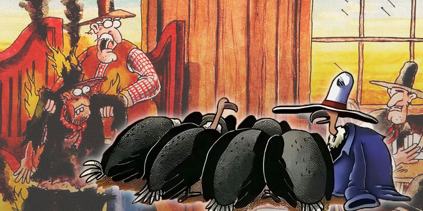 10 Best The Far Side Comics About Cowboys and the West, Ranked