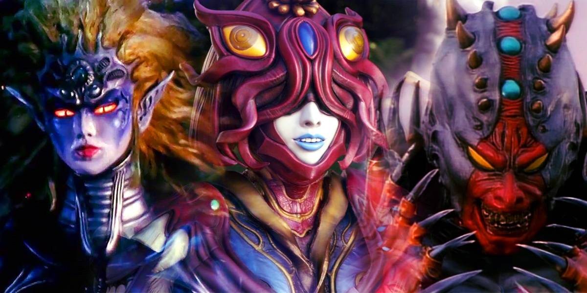 Power Rangers Female Villains Lady Villain Legacy Morphin' Legacy