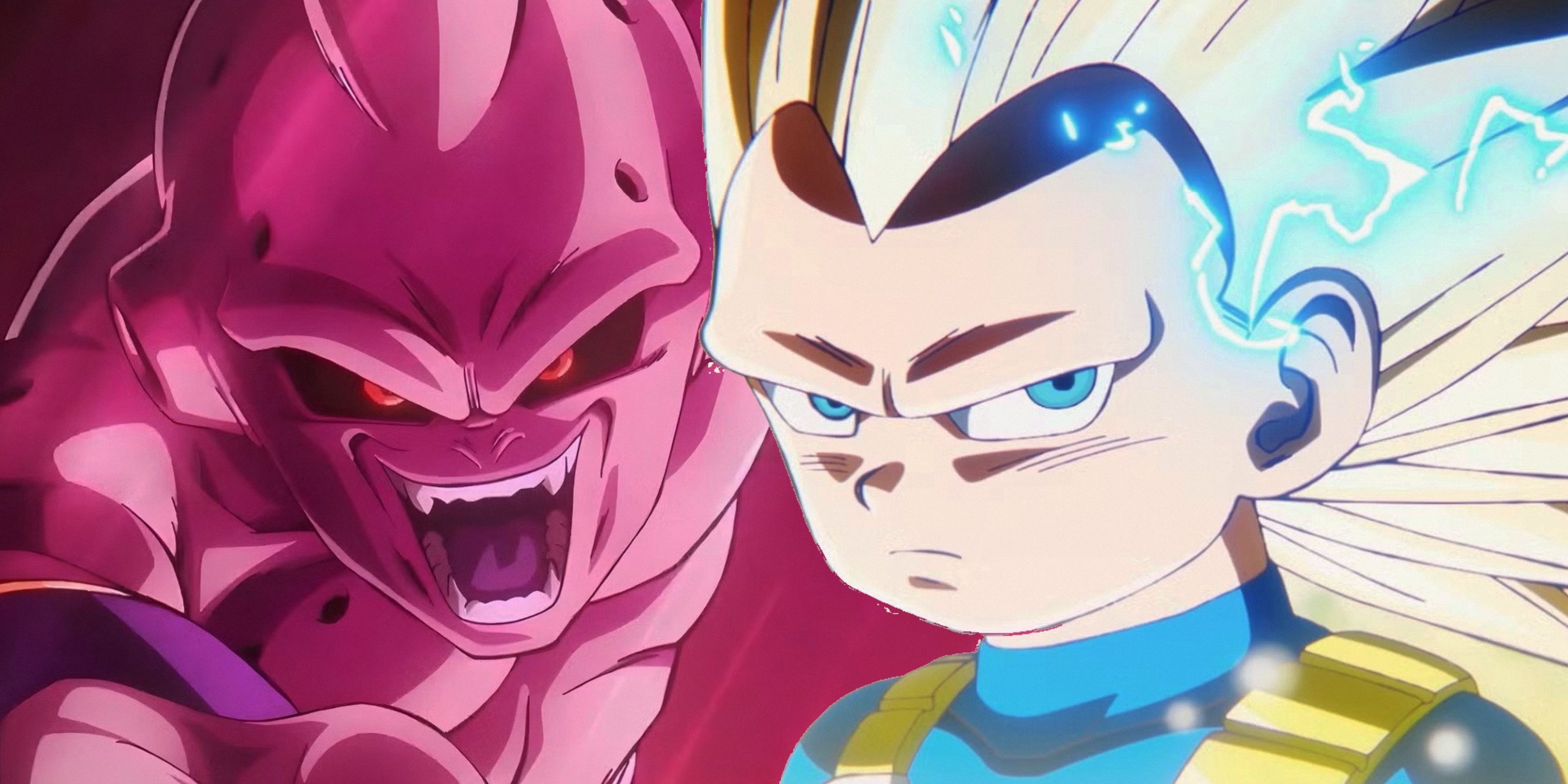 Kid Buu Super Saiyan 3 Vegeta