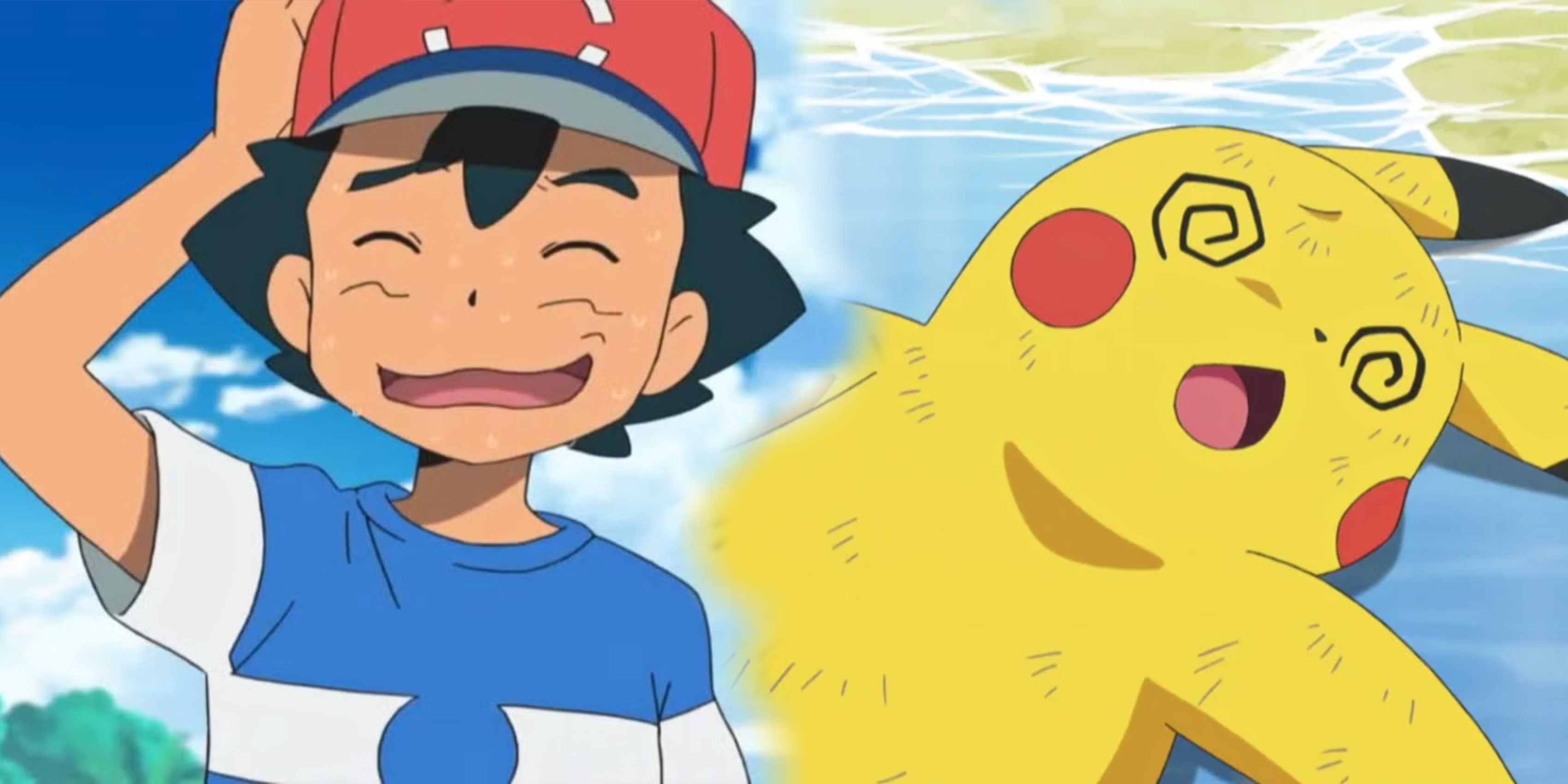 ash Pikachu knocked out