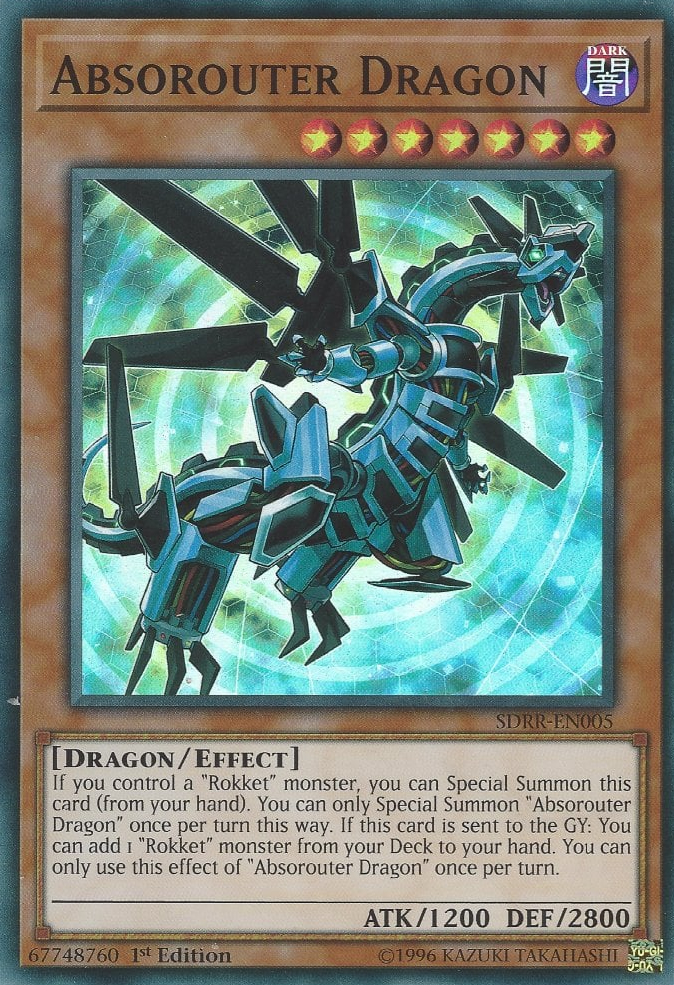 Dragão Absorouter no Yu-Gi-Oh! TCG/OCG.