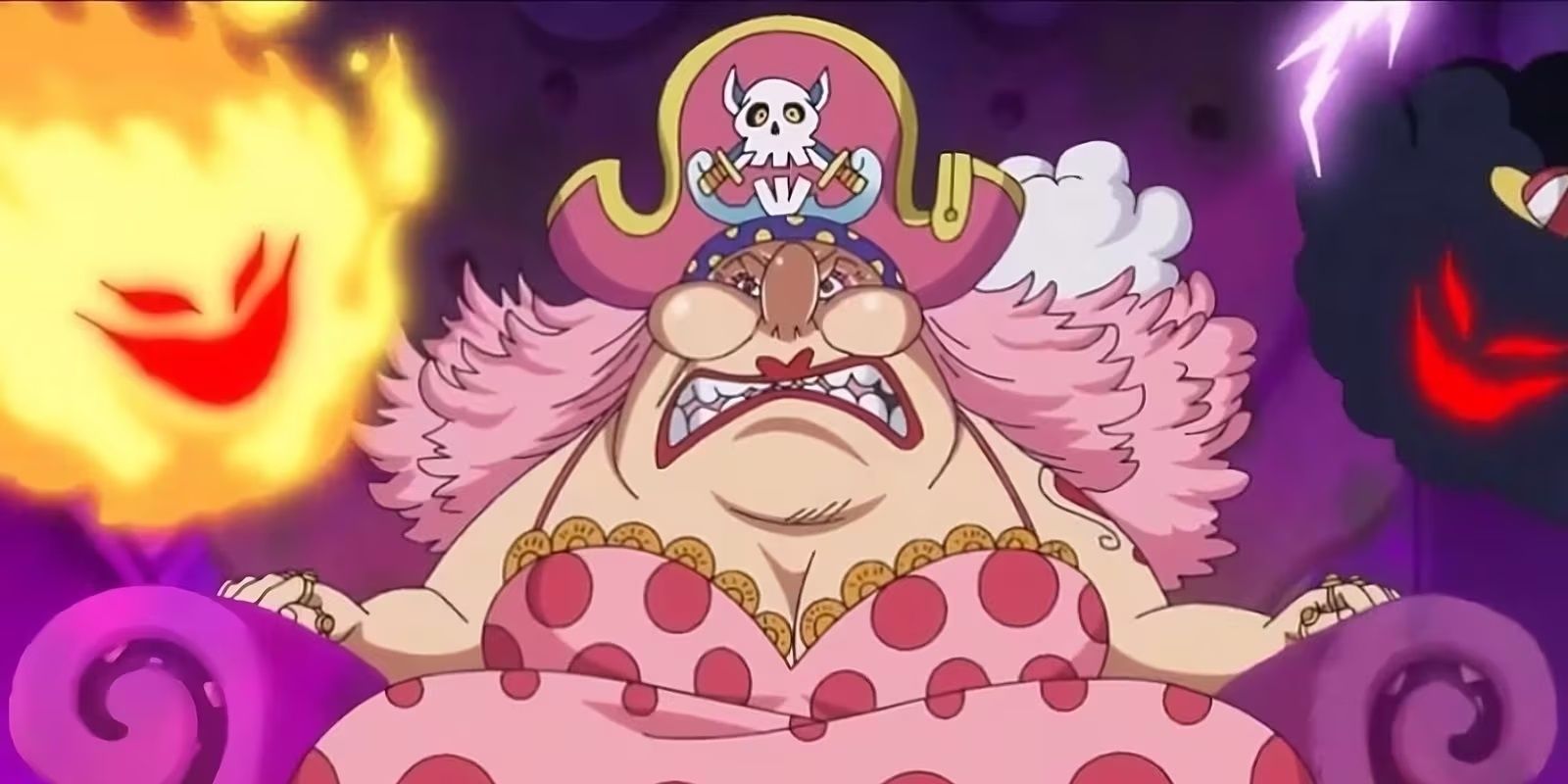 big mom has two homies next to her