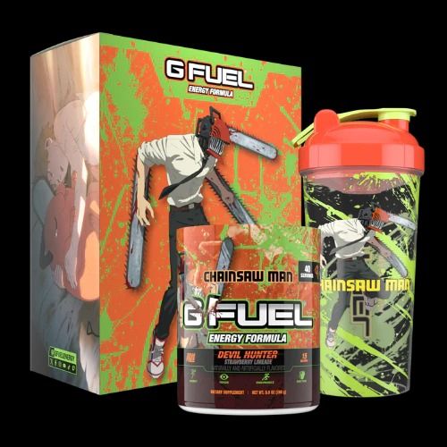 Chainsaw Man & G Fuel Reveal New Collaboration for Energy Drink Fans With 'Gory' Strawberry Limeade