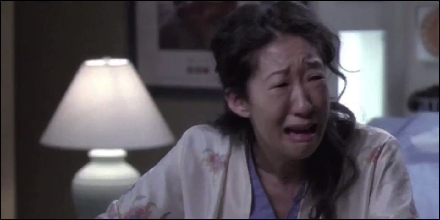 Cristina Yang in the Somebody Sedate Me Scene