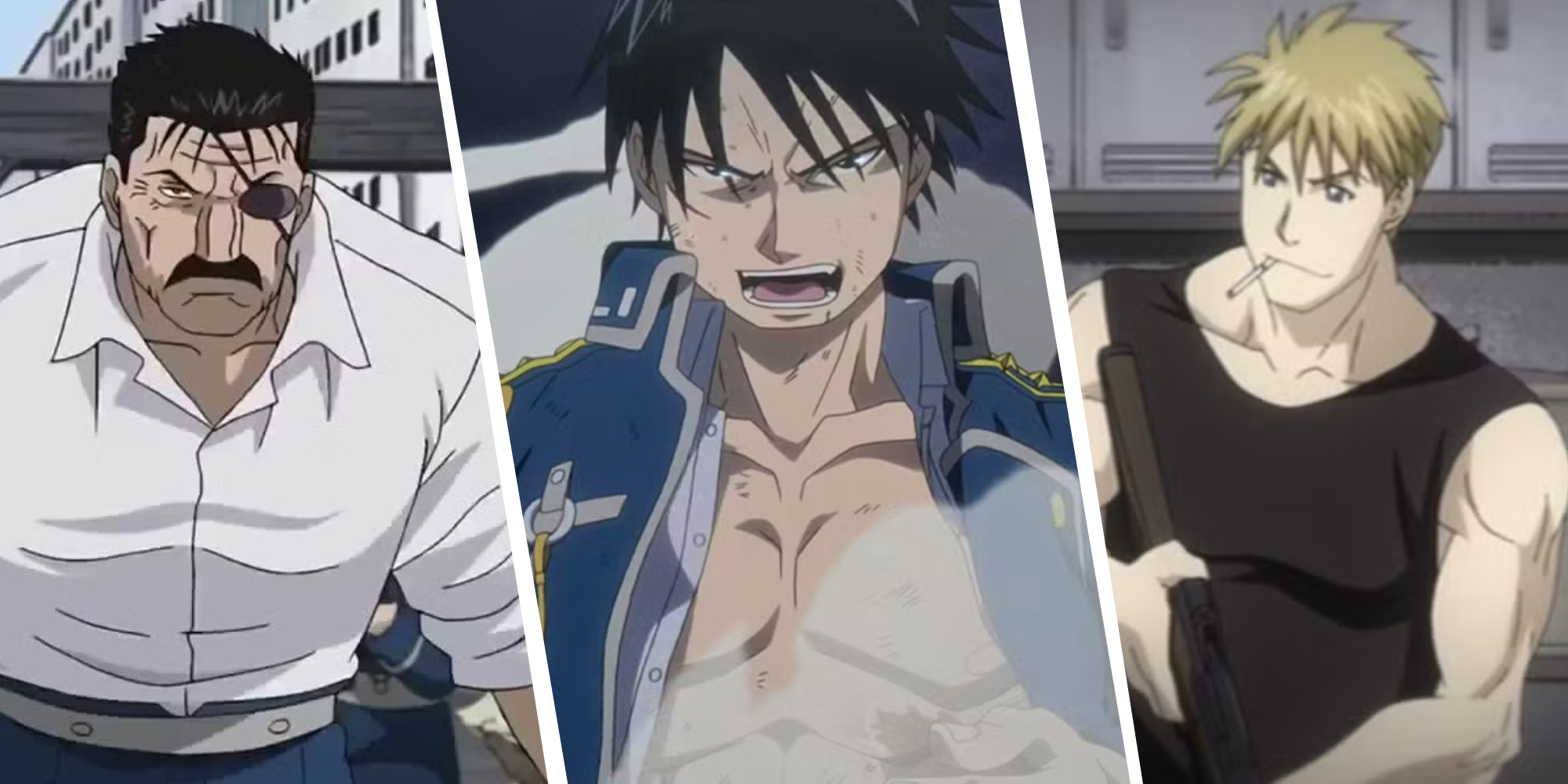 Custom Image of King Bradley, Roy, Havoc from Fullmetal Alchemist Brotherhood