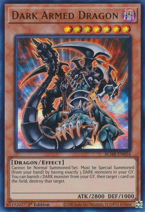 Dragão Armado Negro no Yu-Gi-Oh! TCG/OCG.