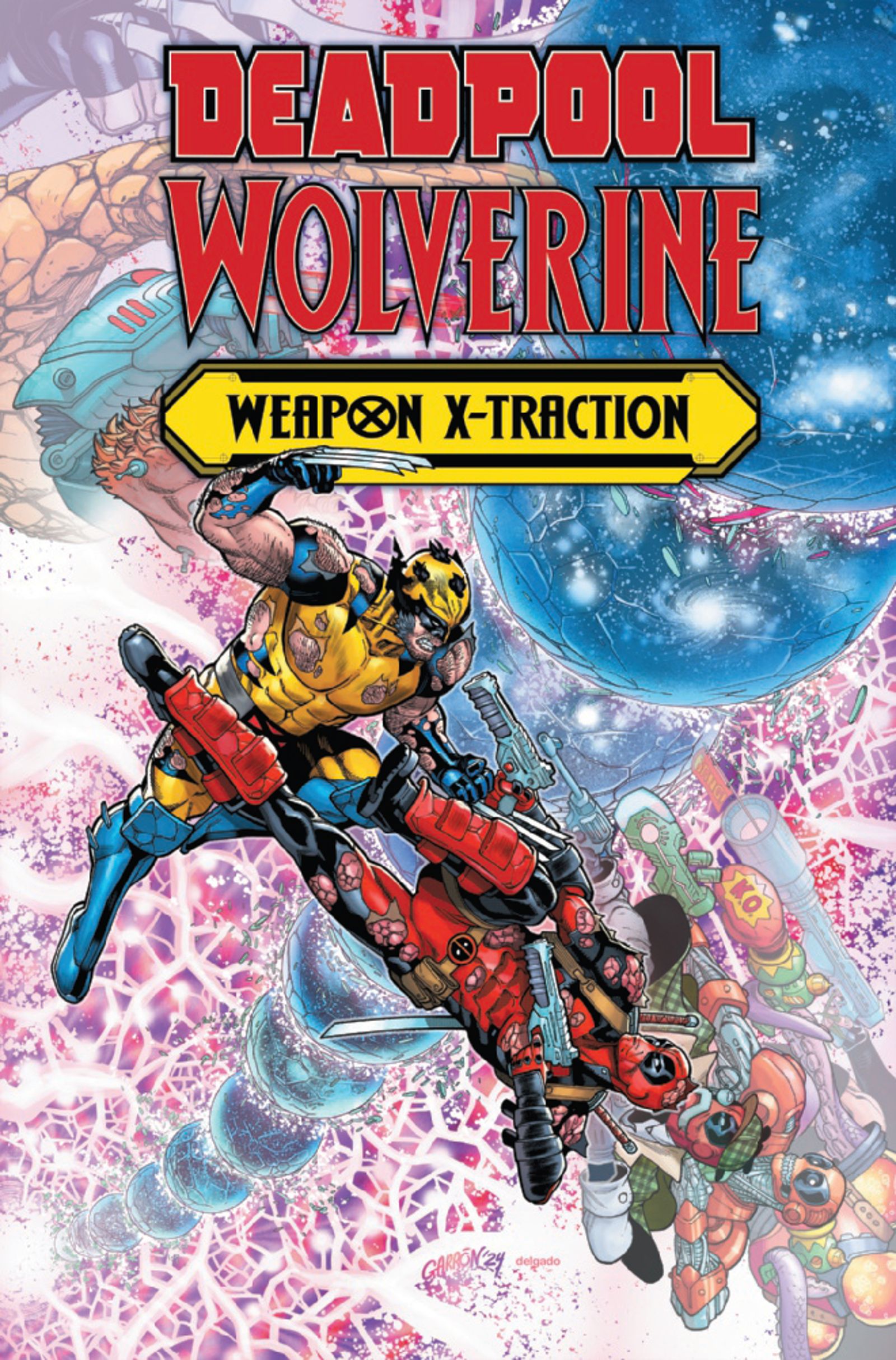 Deadpool Wolverine Arma X-Traction 1 capa completa