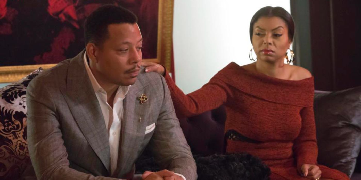 Terrence Howard como Lucious Lyon y Taraji P. Henson como Cookie Lyon en Empire