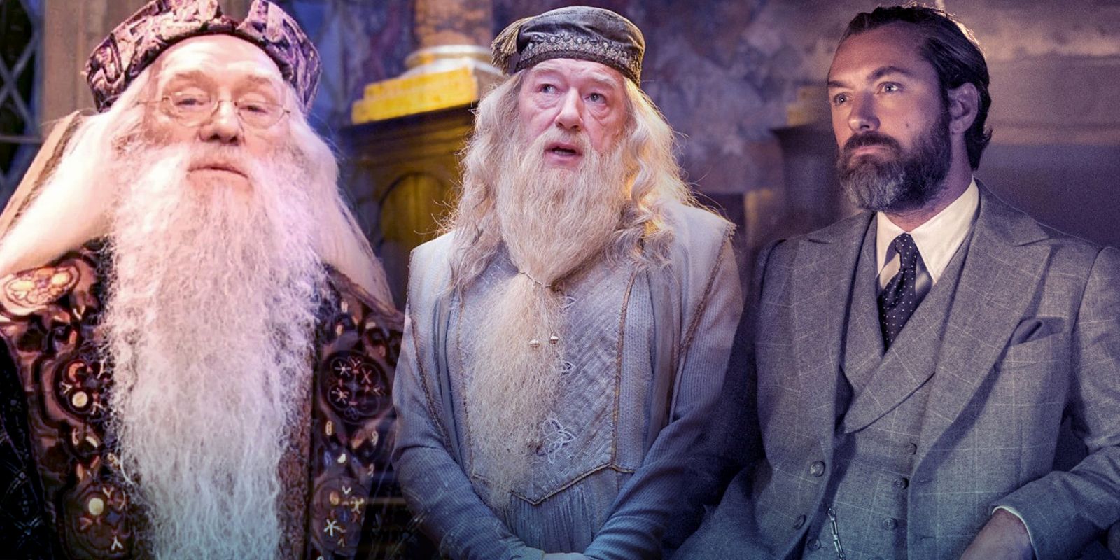 Every Dumbledore Actor in the Harry Potter Franchise, Ranked