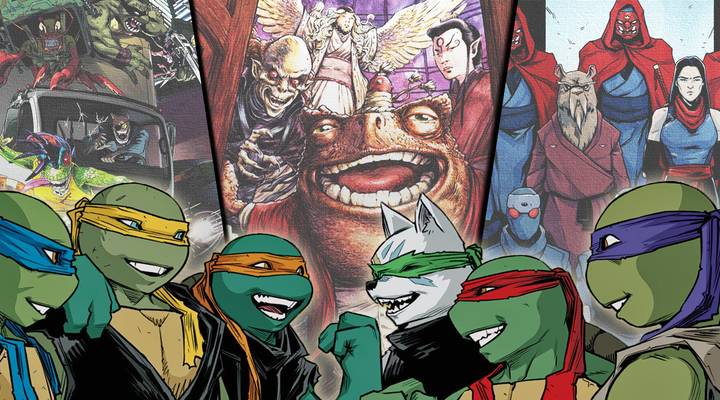IDW's Splinter Clan with the
Teenage Mutant Ninja Turtles