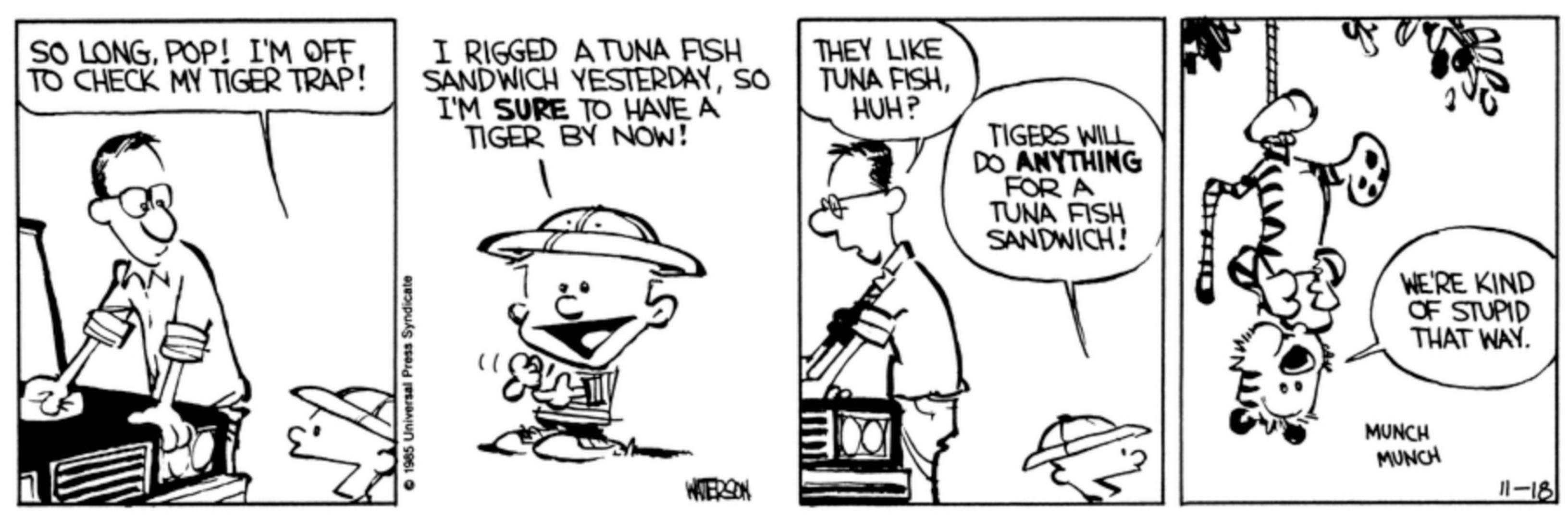 Calvin and Hobbes' First Christmas Spotlighted The Gift of Friendship