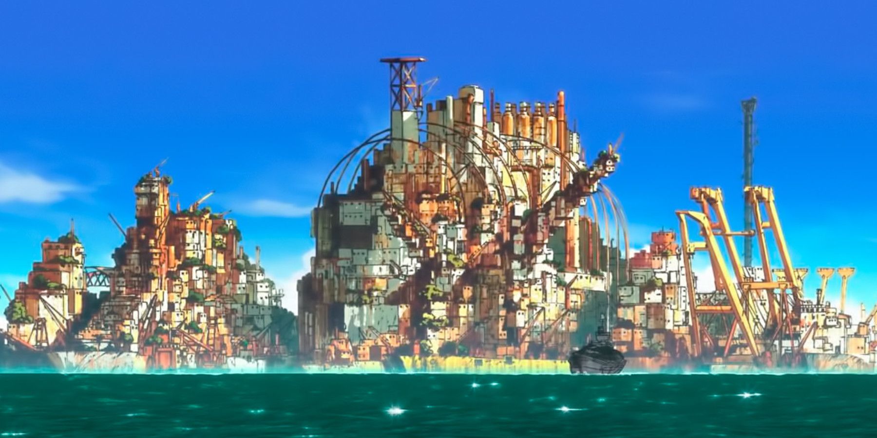 10 Best Water-Based Environments In Anime, Ranked