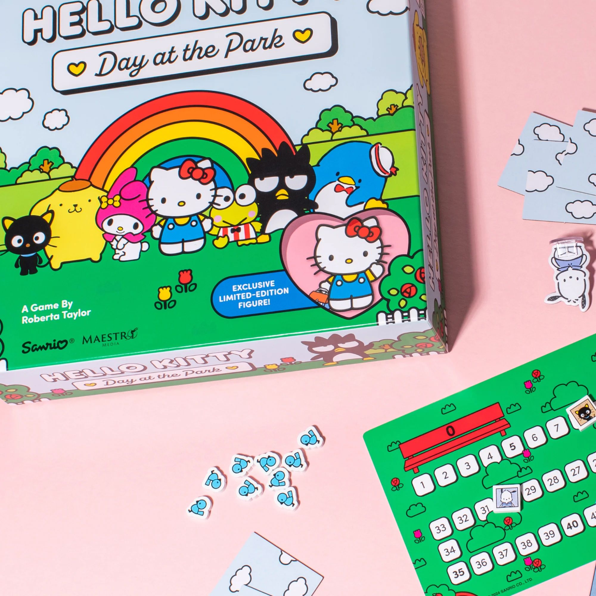 Maestro Media и Sanrio объединились для создания настольной игры Hello Kitty: Day at the Park