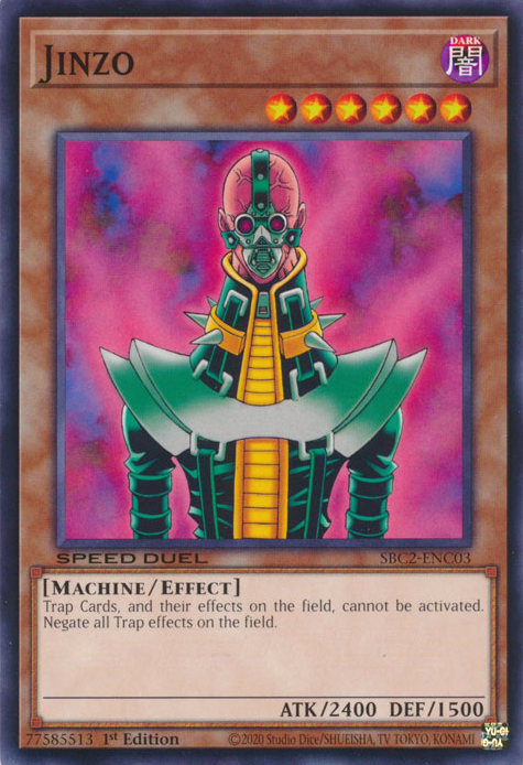 Jinzo no Yu-Gi-Oh! TCG/OCG.