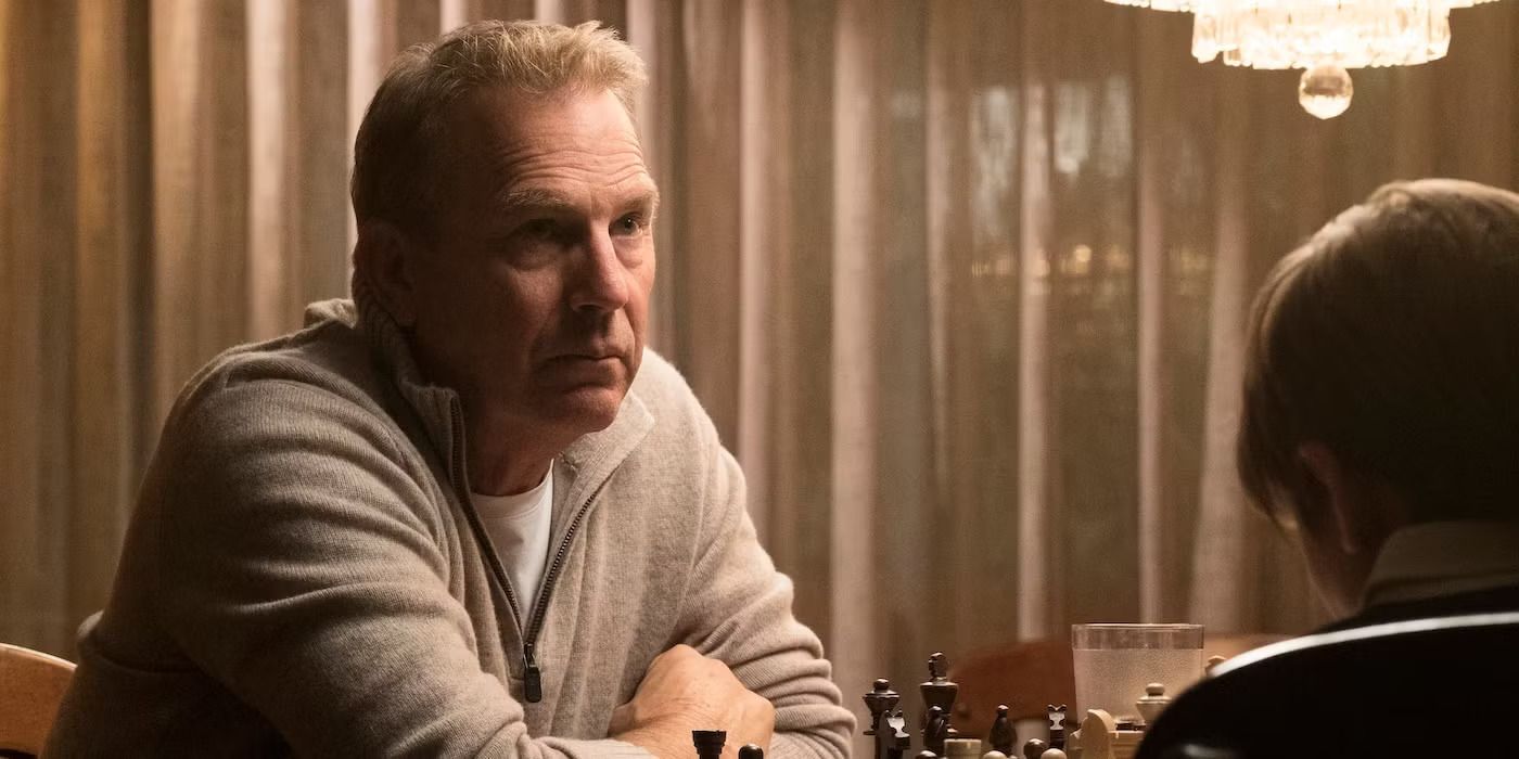 Kevin Costner no jogo de Molly