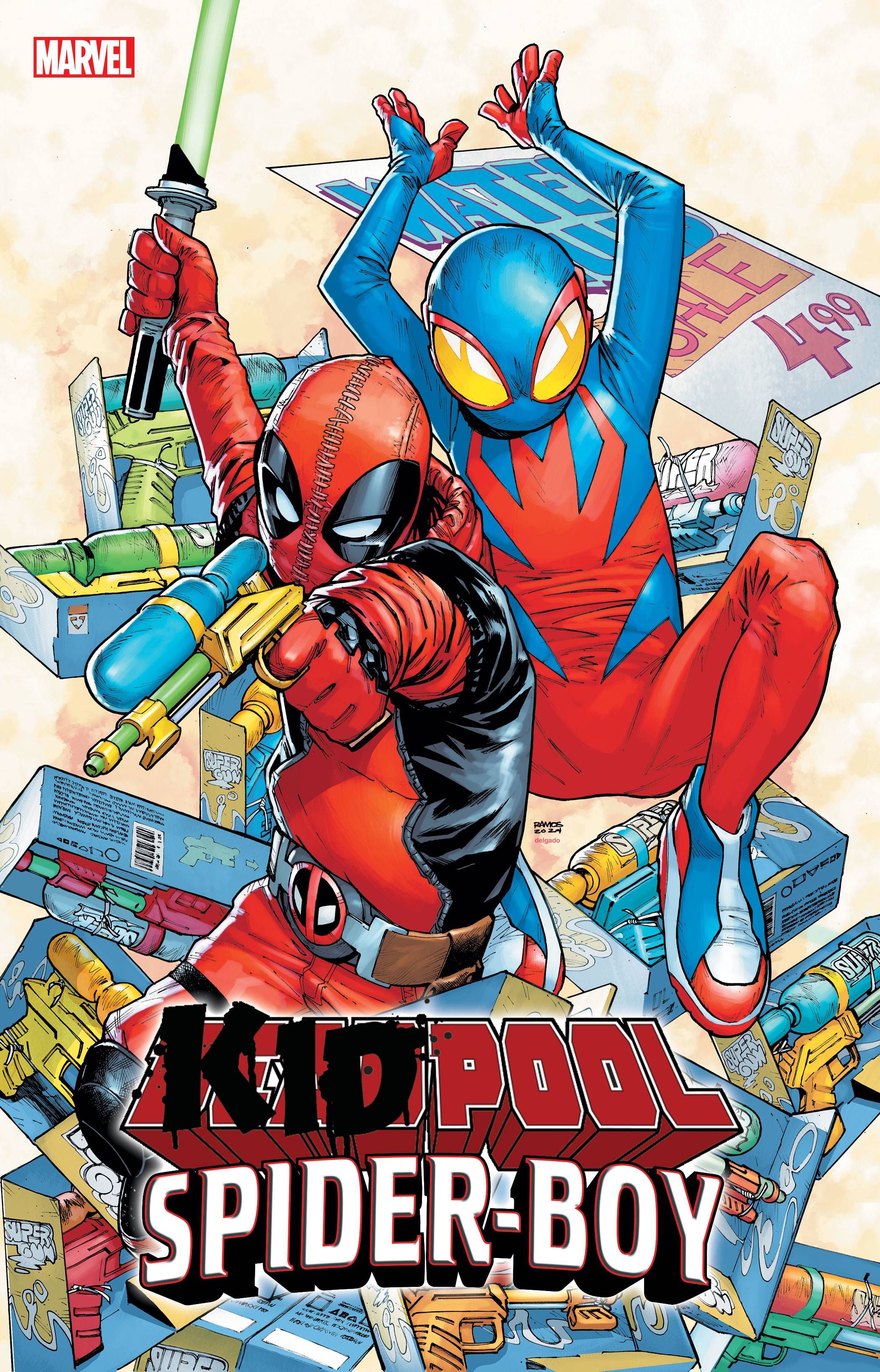 Kidpool Spider-Boy 1 kapak dolu