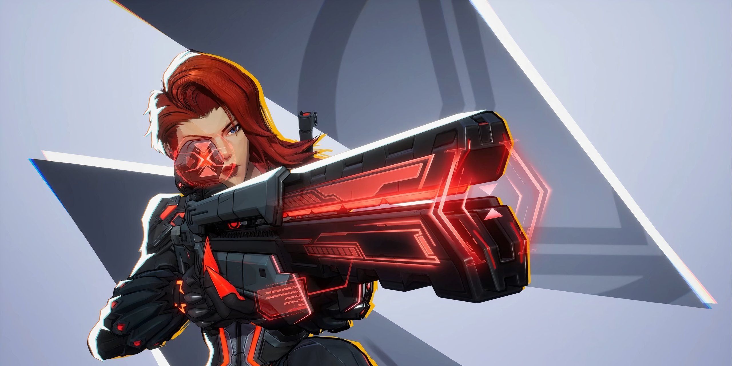 En Marvel Rivals, Black Widow apunta con su rifle de francotirador