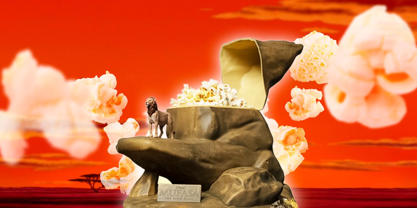 Mufasa popcorn bucket