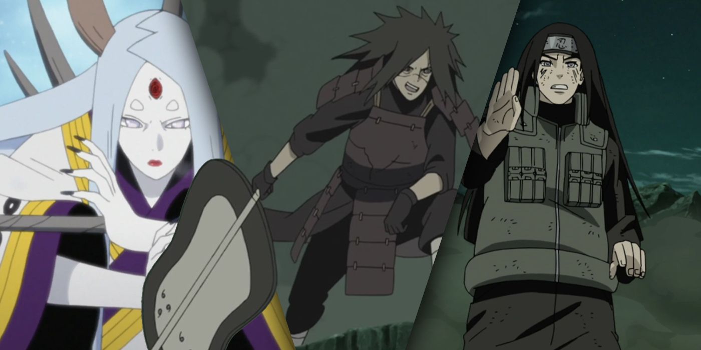 Neji, Madara, Kaguya