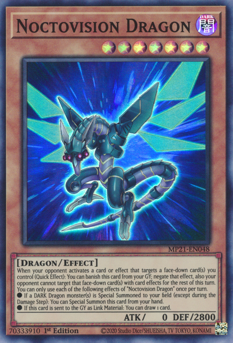 Dragão Noctovisão no Yu-Gi-Oh! TCG/OCG.