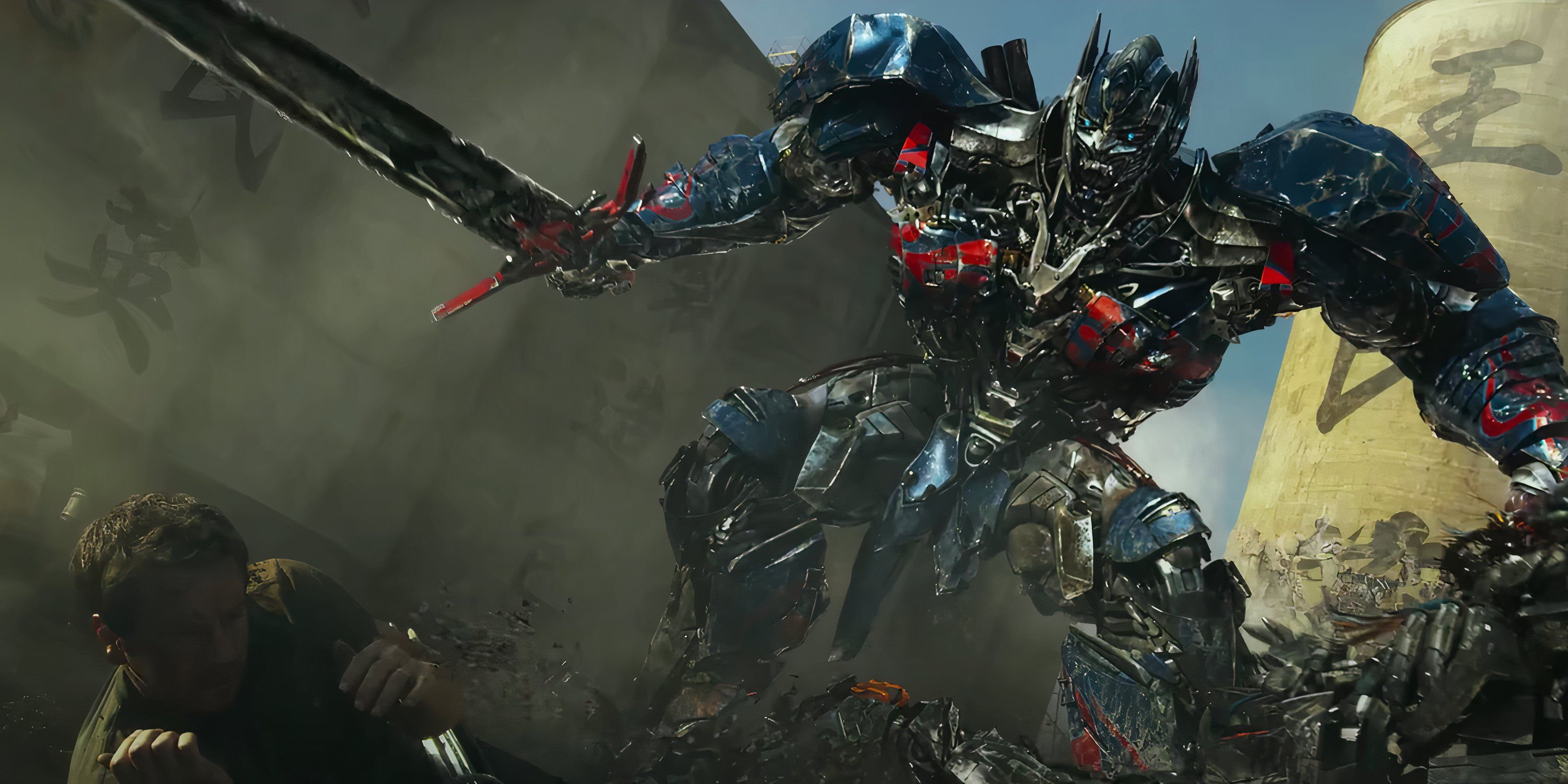 Optimus Prime mata Lockdown em Transformers: Age of Extinction