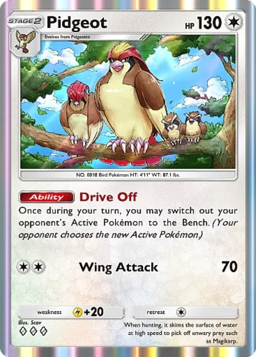 Pidgeot in Pokemon TCG Pocket