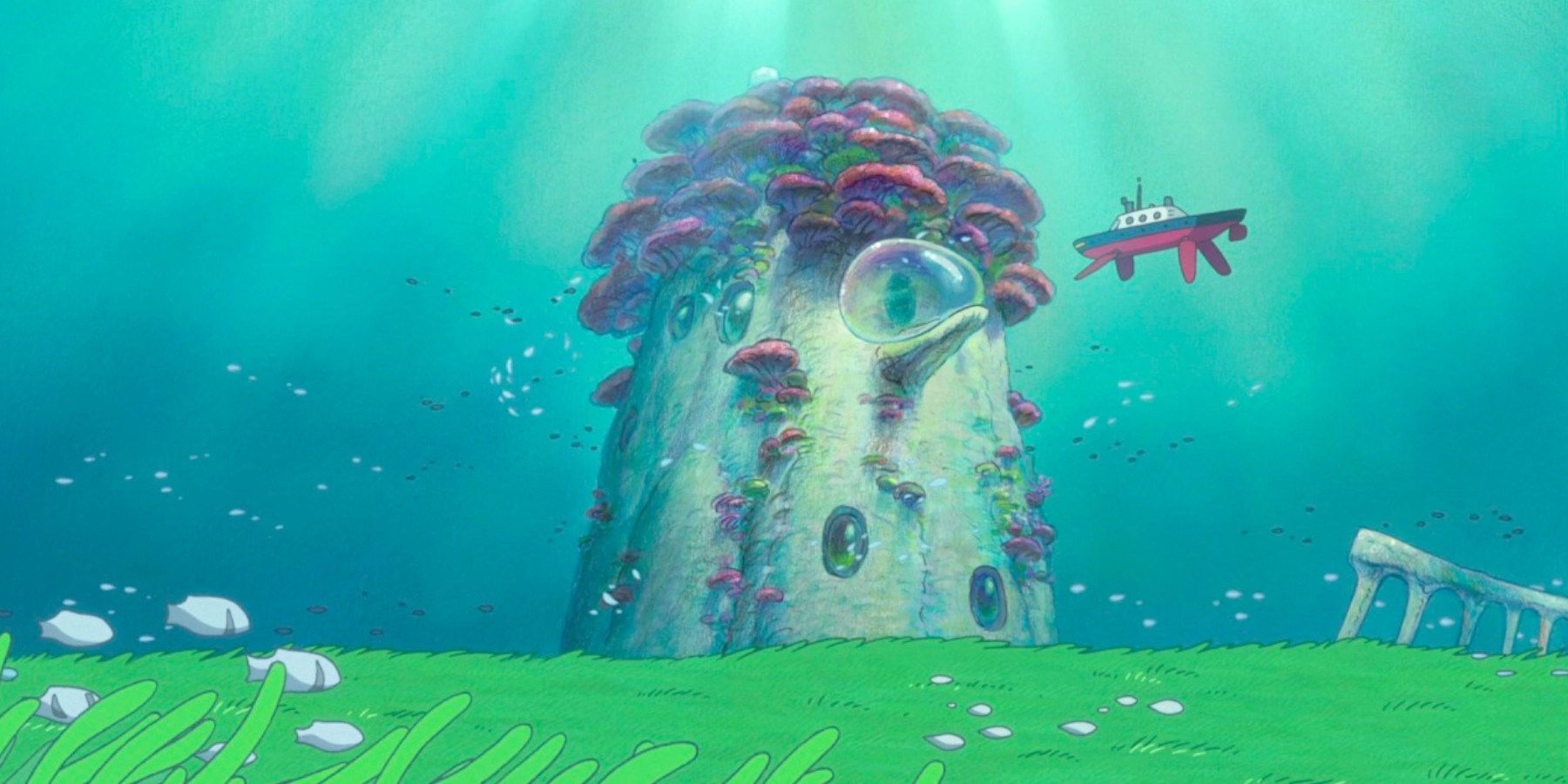 10 Best Water-Based Environments In Anime, Ranked