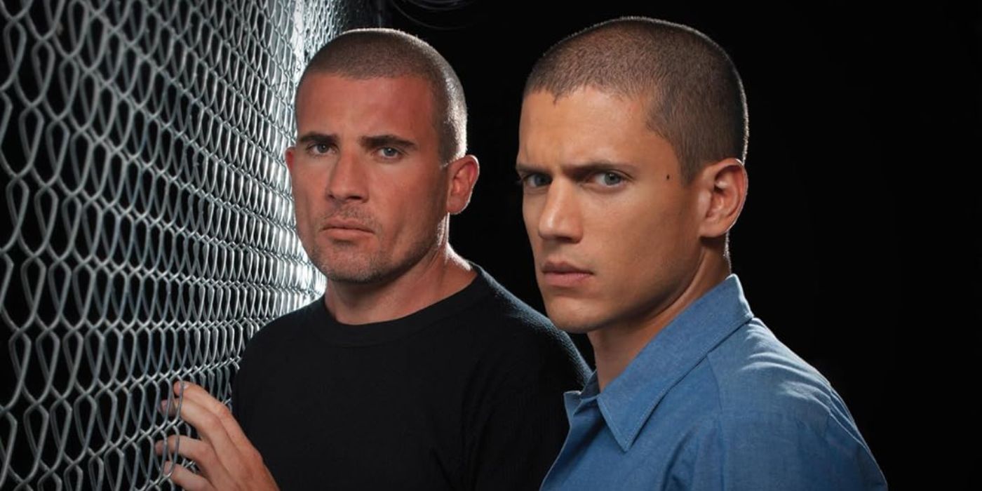 Dominic Purcell como Lincoln Burrows y Wentworth Miller como Michael Scofield en Prison Break