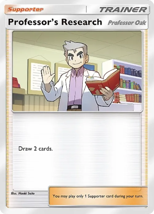 Professor's Research in Pokemon TCG Pocket