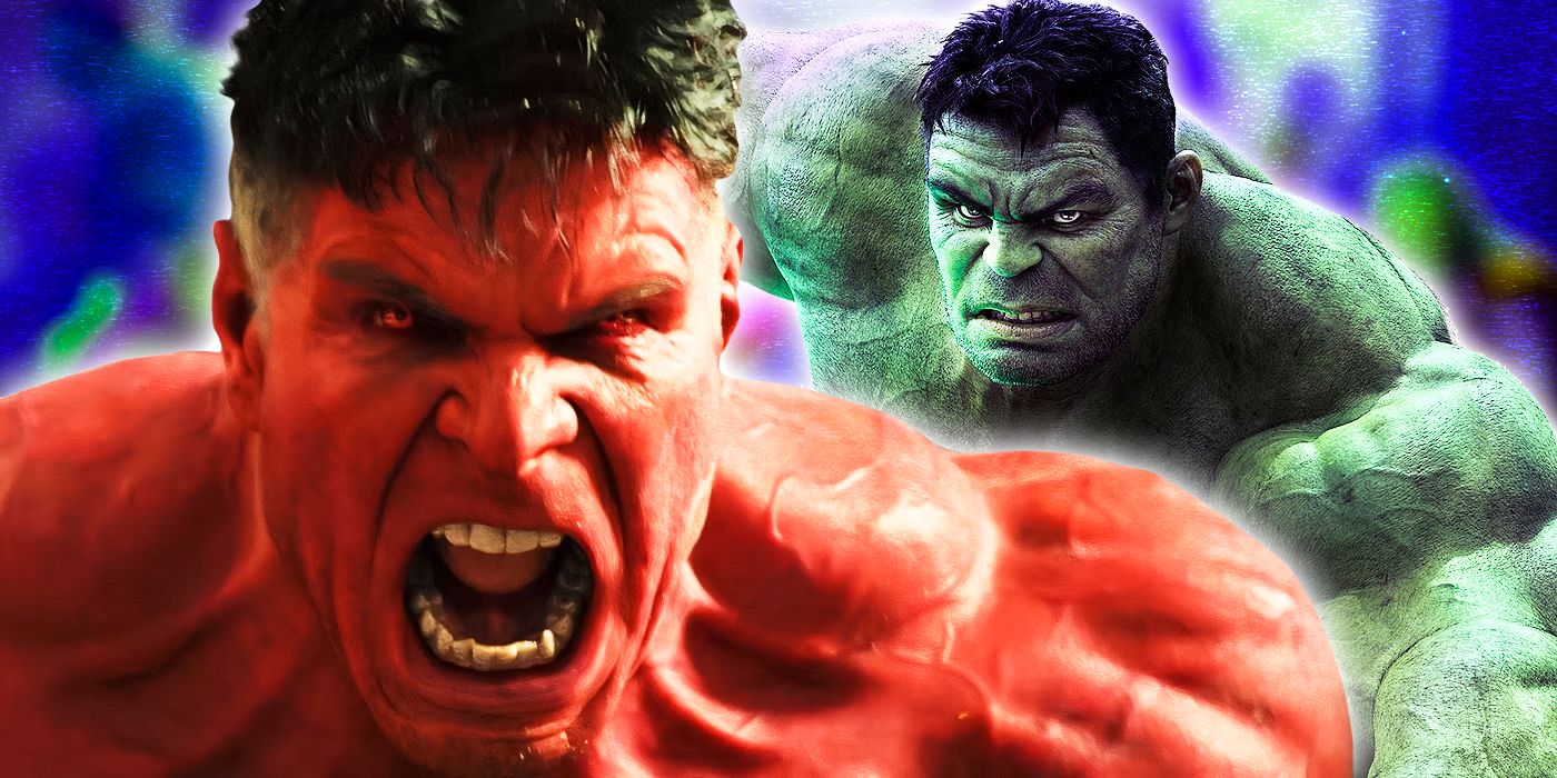 Red Hulk vs Green Hulk